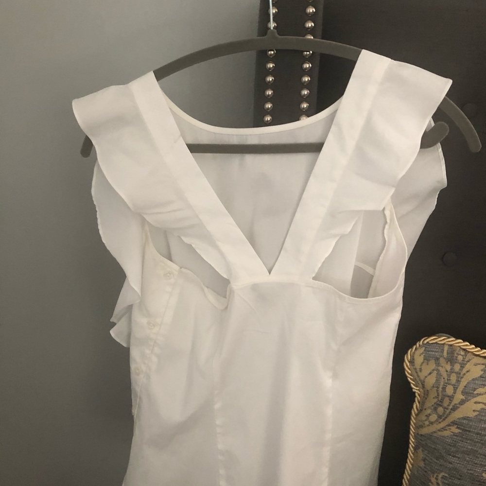Ann Taylor Ruffle Blouse - Picture 2 of 2